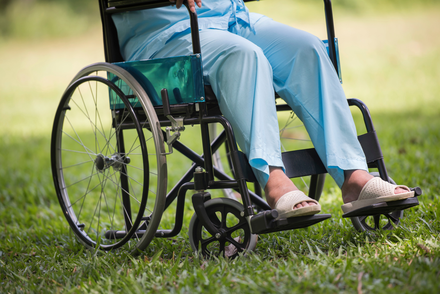 Woman in a Wheel Chair